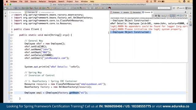 Spring Interview Questions and Answers  | Spring Framework Training | Edureka Rewind - 6