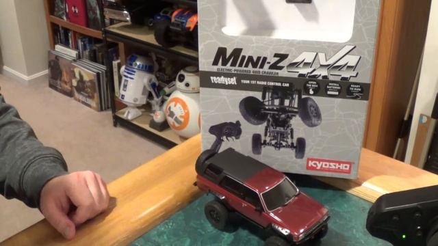 Toyota 4 Runner Mini-Z UnboxingFirst Run