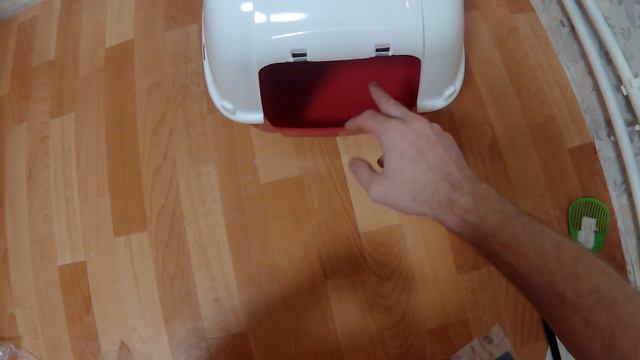Закрытый кошачий туалет Ferplast Prima. Распаковка посылки и обзор. смотреть онлайн