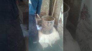 ВЫКЛАДЫВАЕМ ДЫМОХОД ИЗ КИРПИЧА+ШАМОТНАЯ ГЛИНА.