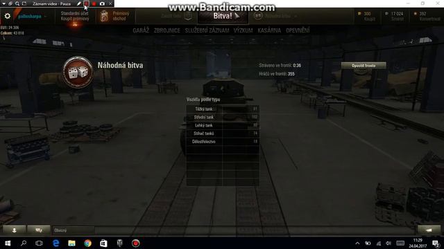 World of Tanks CZ GAMEPLAY