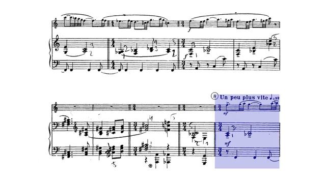 🎼 F. POULENC - Sonata for FLUTE & piano [FP 164] I. Allegro Malincolico - (Piano Accompaniment) смотреть онлайн