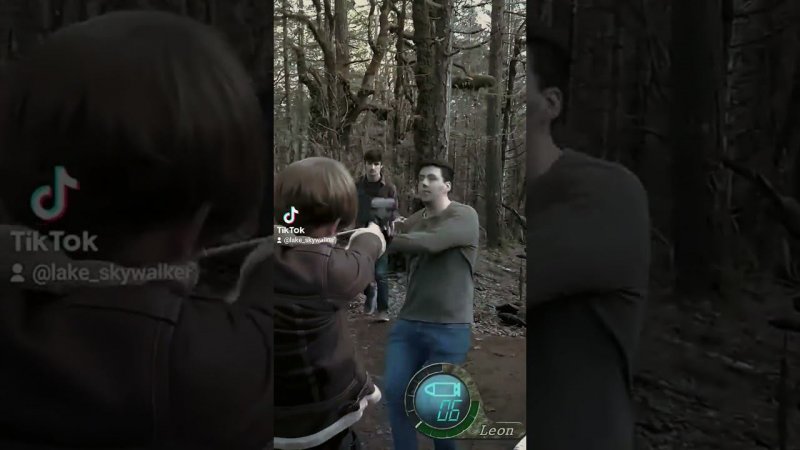 Resident Evil 4 Real Life [Leon] #shorts