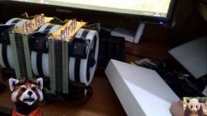 Кулер для процессора ALSEYE  6 Heatpipe 3 RGB вентилятор 4pin
