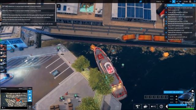 Emergency 2017 - Walkthrough - Part 3 - Hijacking of a Cruise Ship (PC HD) [1080p60FPS] смотреть онлайн