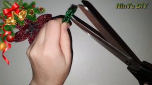 DIY Christmas crafts / Новогодние поделки из синельной проволоки / Ёлочные игрушки / NinTe DIY
