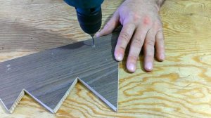 Что можно сделать из обрезков ламината. Идея для детской. Простые вещи.