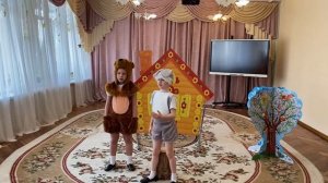 Сказка "Лиса и заяц" в исполнение детей старшей группы компенсирующей направленности "Знайки"