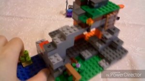 Обзор на набор Лего Майнкрафт Пещера зомби