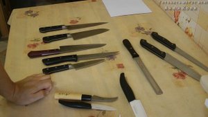 Кухонные ножи. Типы кухонных ножей. Выбор кухонных ножей. Поварская тройка. Готовить могут ВСЕ!