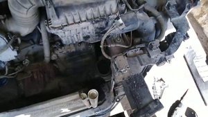 KIA CEED JD 13 год снятие радиатора охлаждения