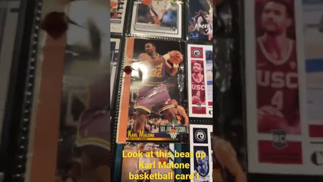 Karl Malone card I found in my shed