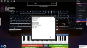 "Everlasting Summer" Roblox piano. (sheets in description :3)