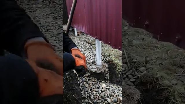Ростверк под забор как сделать так чтоб не пучило марозом. смотреть онлайн