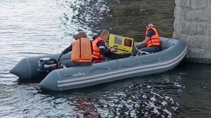 Водолазы РЖД на Волге