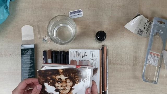 Drawing Ink Тушь для рисования Sketchbox July 2020 смотреть онлайн