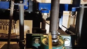 чертеж с размерами  вала, вертикального фрезерного станка