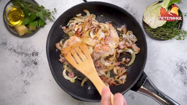 Папарделле с куриным соусом рагу