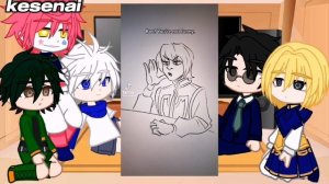 Hunter x Hunter react to tiktok •Gacha club• |HxH|