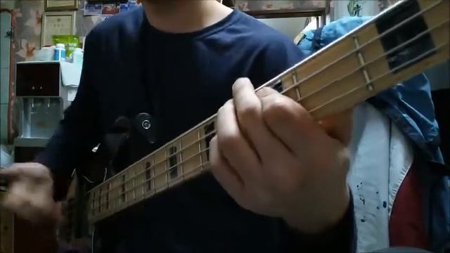 RHCP - Coffee shop Bass cover смотреть онлайн