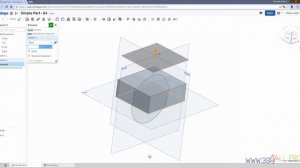 Onshape / Вводный видео-блок : Создание первого элемента