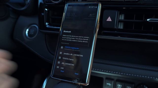 Toyota Highlander: How to Connect Your Bluetooth Device смотреть онлайн