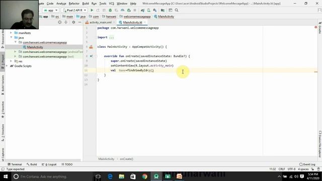 How To Take User Input In Android Studio In Hindi | Android Kotlin Tutorial #2