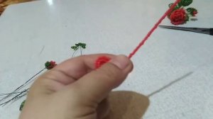 Мастер-класс "Розочка из бисера в петельной технике" для Юлечки:)