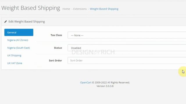 How To Set Up Your Store Shipping Cost - Opencart Tutorial (Part 6)