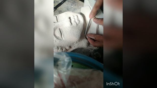 САДОВЫЕ ФИГУРЫ ИЗ ПЕНОБЛОКА . РЕЗЬБА ПО ПЕНОБЛОКУ