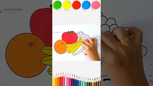 Coloring New Fruits for Kids