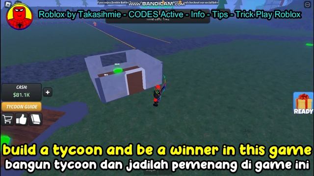 All Codes Zombie Battle Tycoon ROBLOX January 23, 2023 смотреть онлайн