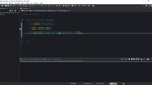 How to find the length of a String using the Java String length() method - Java Tutorial