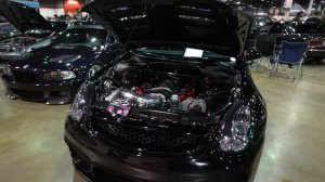 V8 LS Swapped Infiniti G35 (V35) Coupe at Tuner Evolution Car Show