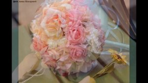 Свадебный букет из фоамирана. Свадебные букеты своими руками.