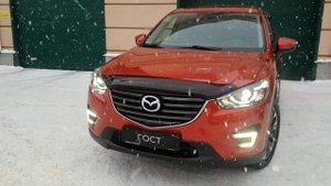 Дневные ходовые огни с поворотами на Mazda CX-5 из Китая