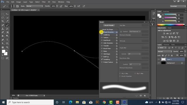 Neon Glow Lines - Glowing Effect Photoshop Tutorial
