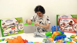 Гонки и гибкий трек - Машинки для мальчиков