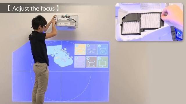 Epson EB-595Wi Projector Installation Video смотреть онлайн