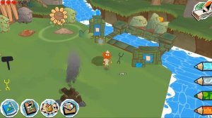 Draw a Stickman EPIC 3 lp #5 уровень Лесная Тропа. Спасение Учёного и Клоуна. Новый инструмент КЛЮЧ