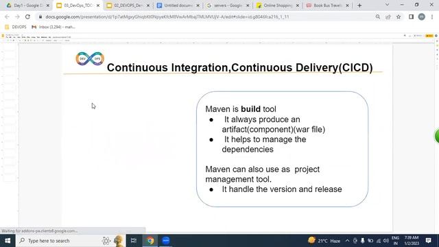 DEVOPS with AWS tutorials || Demo - 1 || by Mr. Maha On 02-01-2023 @7AM IST смотреть онлайн