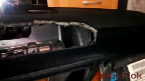 BMW E 92 Флокирование панели