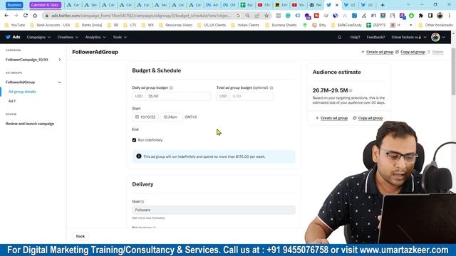 How to Run Follower Campaign in Twitter Ads |Twitter Ads Course | #7 смотреть онлайн