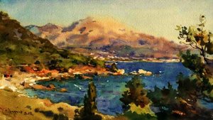 Пейзажи художника Сергея Аладушкина