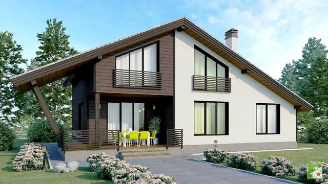 Современные дома из газоблоков – проекты и цены