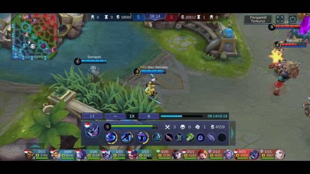 Gameplay saber GG |Mobile legend смотреть онлайн