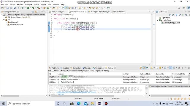 Set up Git Repository and basic settings in eclipse смотреть онлайн