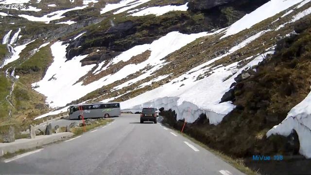 Norway Nature - Geirangerfjord Norway- The Drive To Geiranger Along Fv63