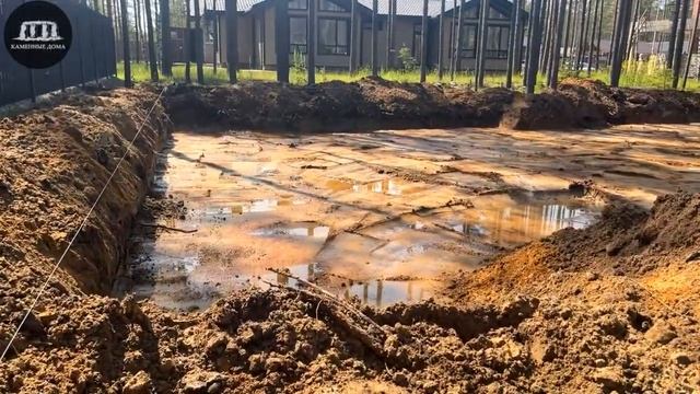 Откопка котлована под фундамент смотреть онлайн