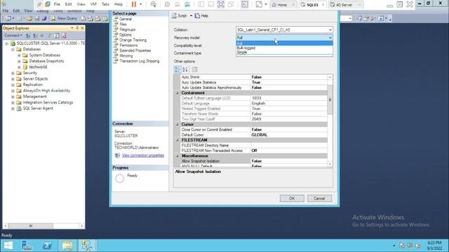 How To Shrink MSSQL Database Log File